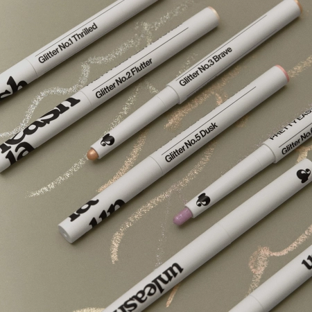 Unleashia - Pretty Easy Glitter Stick - Creion de ochi cu sclipici - 2 Flutter - 0,7g