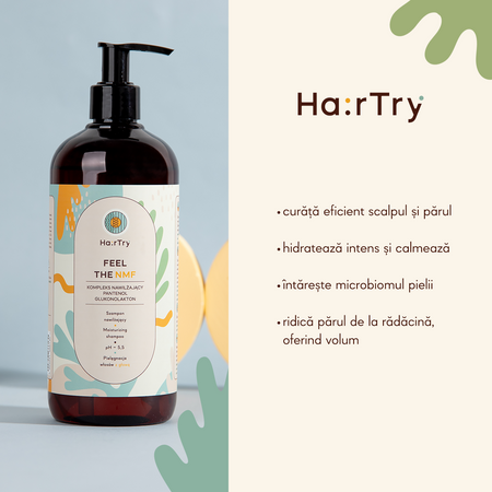 HairTry - Feel The NMF - Șampon hidratant - 500ml 
