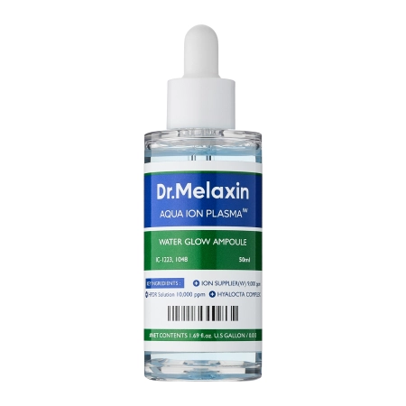 Dr.Melaxin - Aqua Ion Plasma Water Glow Ampoule – Fiolă hidratantă pentru față – 50 ml