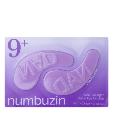 Numbuzin - No.9 NAD Collagen Under Eye Patches - Patches-uri cu colagen pentru zona ochilor cu coenzima NAD+ - 5 buc.
