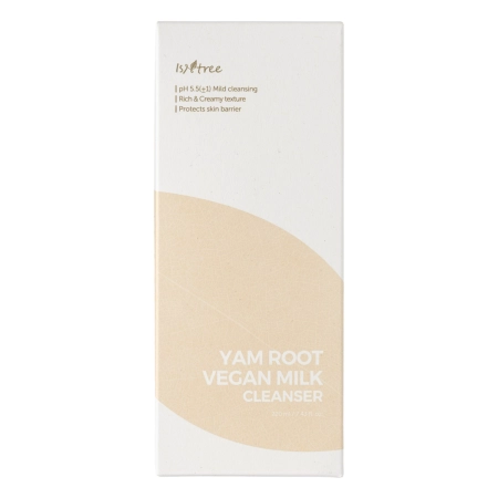 Isntree - Yam Root Vegan Milk Cleanser - Lapte de curățare delicată a pielii - 220ml