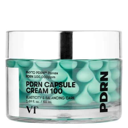 VT Cosmetics - PDRN Capsule Cream 100 - Cremă Regeneratoare pentru Față cu PDRN - 50 ml