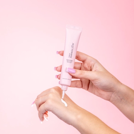 HanGlow - Glow Guard - Daily Priming Sunscreen SPF 50+ - Cremă zilnică cu protecție solară - 50 ml