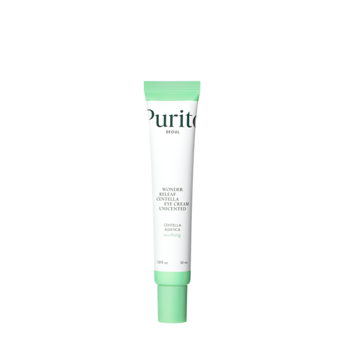 Purito Seul - Wonder Releaf Centella Eye Cream Unscented - Cremă inodoră pentru îngrijirea zonei ochilor - 30 ml
