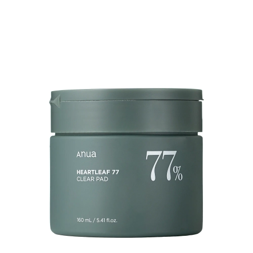Anua - Heartleaf 77% Clear Pad - Plasturi calmante de curățare cu extract de rozmarin - 70 buc.