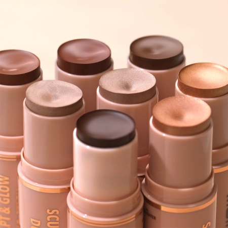 Moira - Sculpt & Glow Duo Stick - Stick de conturare - 300 Cool For Summer - 6 g + 5,2 g