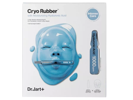 Dr.Jart+ - Cryo Rubber with Moisturizing Hyaluronic Acid - Mască Bifazică cu Acid Hialuronic Intens Hidratant - 40g