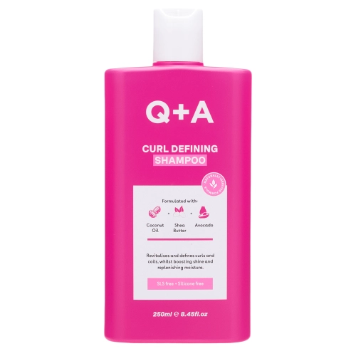 Q+A - Curl Defining Shampoo - Șampon care Evidențiază Buclele Naturale ale Părului Cret și Ondulat - 250 ml