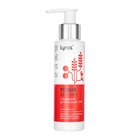 Lynia - Gel toner cu 5% acid glicolic - 100ml