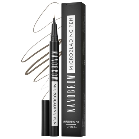 Nanolash - Nanobrow Microblading Pen - Marker pentru sprâncene - Warm Blonde - 1 ml
