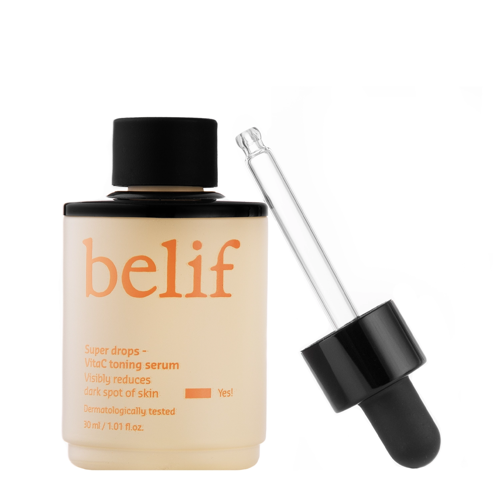 Belif - Super Drops VitaC Toning Serum - Ser de față iluminator - 30ml