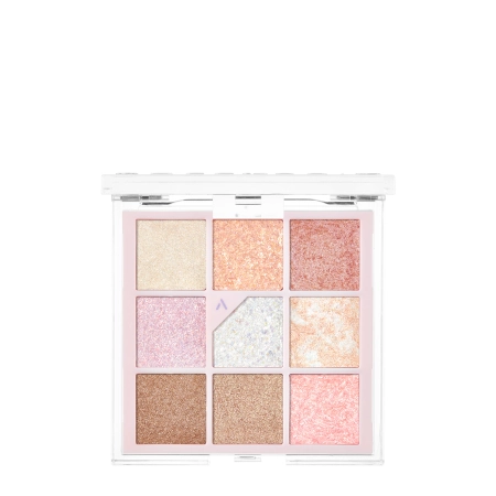 Unleashia - Glitterpedia Eye Palette - Paletă vegană de farduri de pleoape - 1 All of Glitter - 6,6g