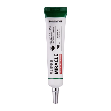 Some By Mi - AHA BHA PHA 14 Days Super Miracle Spot All Kill Cream - Cremă pentru pete de acnee - 30ml