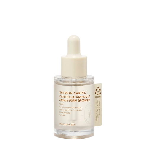 HEVEBLUE - Salmon Caring Centella Ampoule - Fiolă revitalizantă pentru față - 30 ml