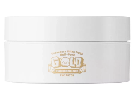 Elizavecca - Hell-Pore Gold Hyaluronic Acid Eye Patch - Plasturi de fermitate pentru ochi - 60buc