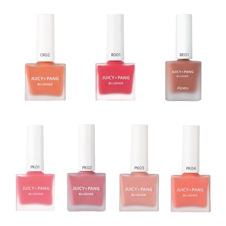 A'pieu - Juicy - Pang Water Blusher - Blush lichid - PK02 - 9 g