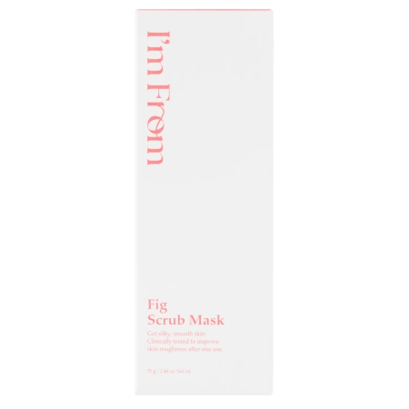 I'm From - Fig Scrub Mask - Mască Exfoliantă pentru Față cu Extract de Smochină - 70 g