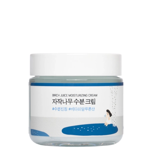 Round Lab - Birch Juice Moisturizing Cream - Cremă hidratantă cu sevă de mesteacăn - 80 ml