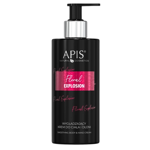 Apis - Floral Explosion - Crem pentru corp și mâini cu efect de netezire - 300 ml
