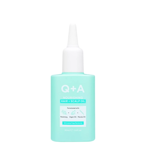 Q+A - Nourishing Scalp and Hair Oil - Ulei Hrănitor pentru Păr și Scalp - 50 ml