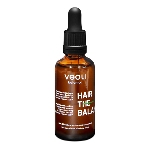 Veoli Botanica – Hair The Balance – Loțiune Tonică Normalizantă și Calmatoare pe Bază de Apă pentru Scalp – 50ml