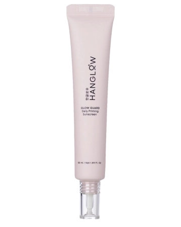 HanGlow - Glow Guard - Daily Priming Sunscreen SPF 50+ - Cremă zilnică cu protecție solară - 50 ml