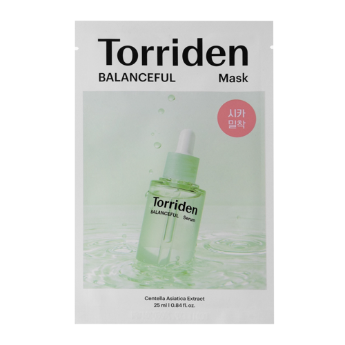 Torriden - Balanceful Cica Mask - Mască tip șervețel hidratantă - 25 ml