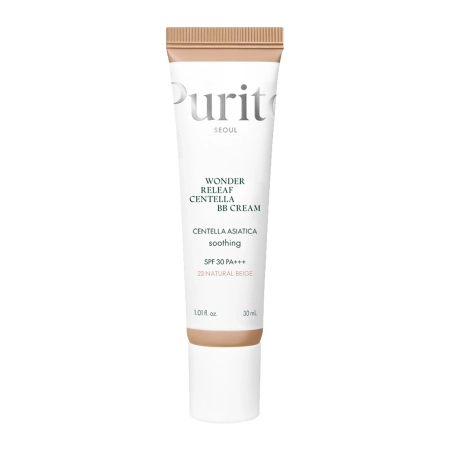 Purito Seoul -Wonder Releaf Centella BB Cream SPF 30 PA+++ #23 Natural Beige  - Cremă BB cu Centella Asiatică - 30ml