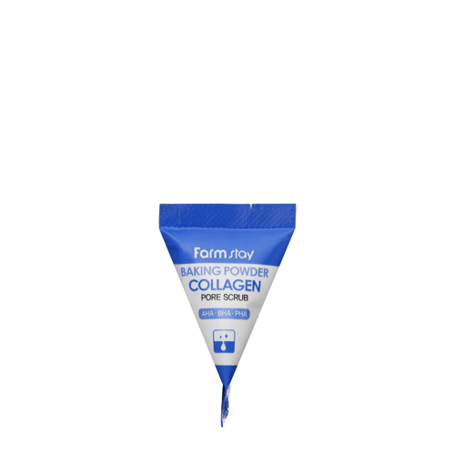 Farmstay - Collagen Baking Powder Pore Scrub - Pudră de curățare a feței - 7 ml