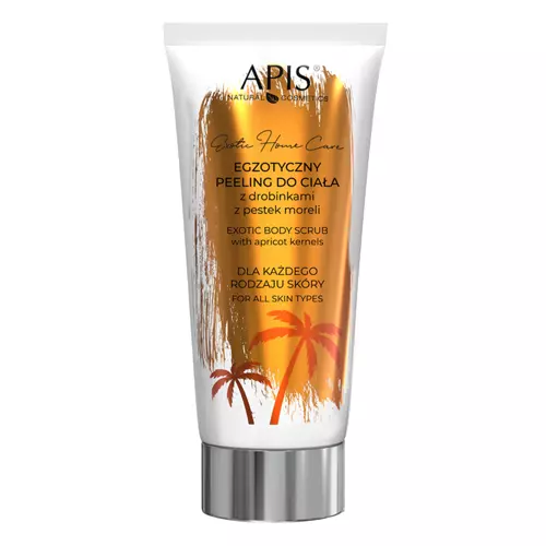 Apis - Exotic Home Care - Exfoliant de corp exotic cu particule de sâmburi de caise - 200ml