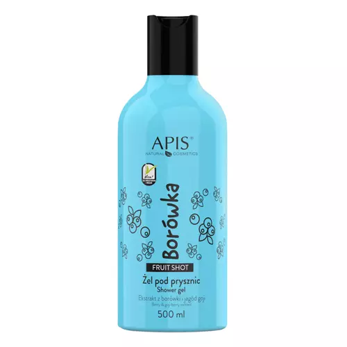 Apis - Fruit Shot - Gel de duș cu afine - 500ml