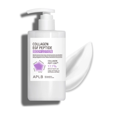 APLB - Collagen EGF Peptide Body Lotion - Balsam hidratant și fermizant pentru corp – 300 ml