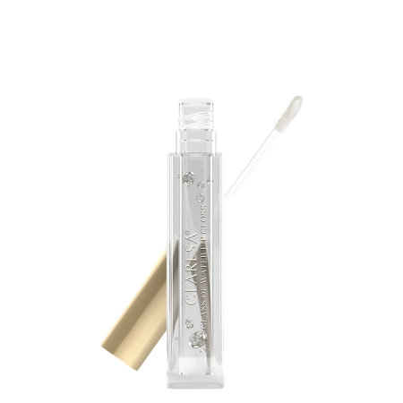 Claresa - Glass Of Water Lip Gloss - Luciu de Buze cu Efect de Oglindă - Crystal Water - 01 - 2 g