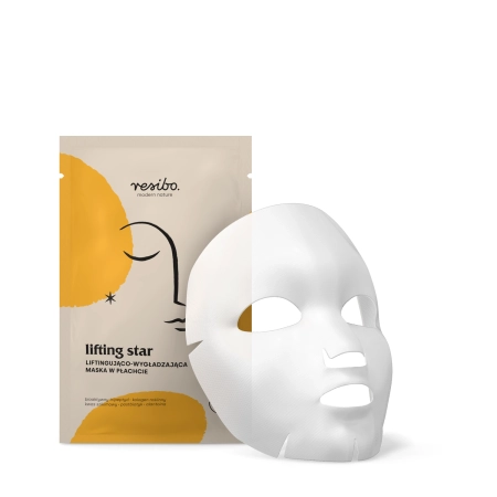 Resibo - Lifting Star - Ridicare și netezire Mască de față - 1pc