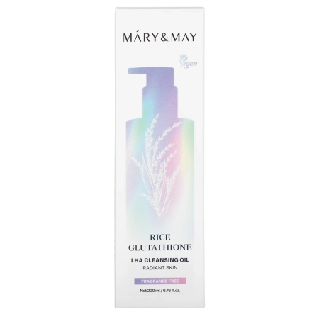 Mary&May - Rice Glutathione LHA Cleansing Oil - Ulei de curățare pentru față - 200 ml