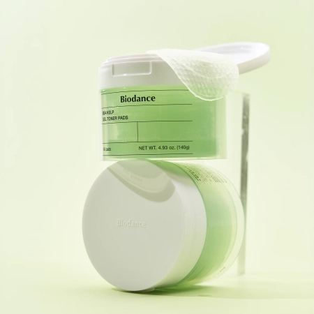 Biodance - Sea Kelp Gel Toner Pad - Dischete calmante pentru față - 60 buc.