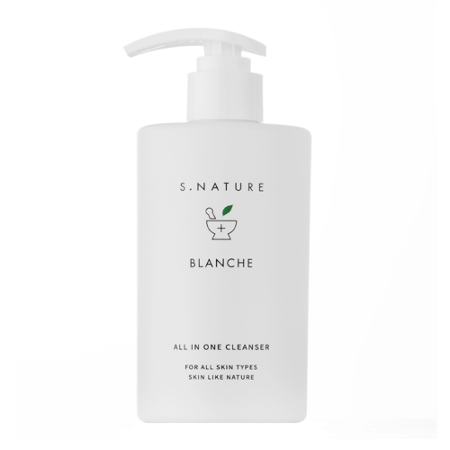 S.Nature – Blanche All In One Cleanser – Gel de curățare hidratant – 260ml