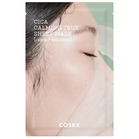  Cosrx - Pure Fit Cica Calming True Calming Sheet Mask - Mască calmantă cu centella asiatică - 21ml