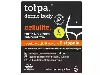 Tołpa - Dermo Body Cellulite - Nocny Turbo-Krem Antycellulitowy z Efektem Ultradźwięków - 250ml