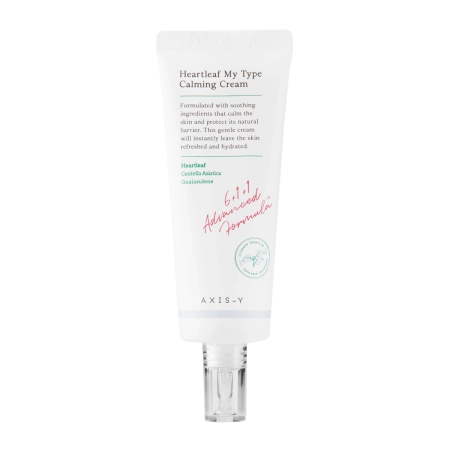 Axis-y - Heartleaf My-Type Calming Cream - Cremă ușoară de față cu textură de gel - 60ml
