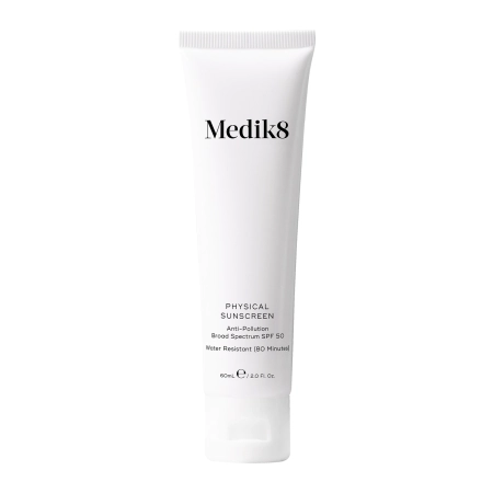 Medik8 - Physical Sunscreen SPF 50+ - Filtr przeciwsłoneczny o szerokim spektrum działania - 60 ml