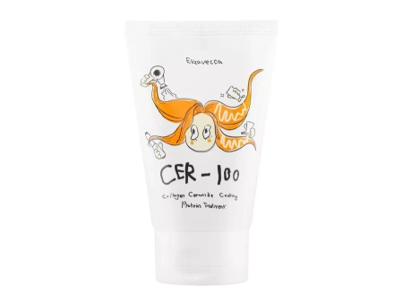 Elizavecca - Milky Piggy CER-100 Collagen Ceramide Coating Protein Hair Treatment - Mască de refacere a părului cu colagen și ceramide - 100ml