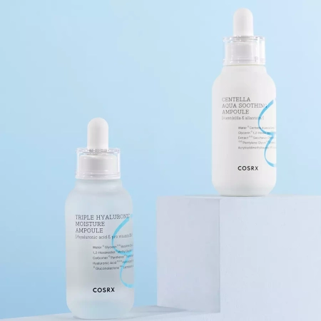 COSRX - Hydrium Triple Hyaluronic Ampoule - Fiolă facială hidratantă cu acid hialuronic - 40ml