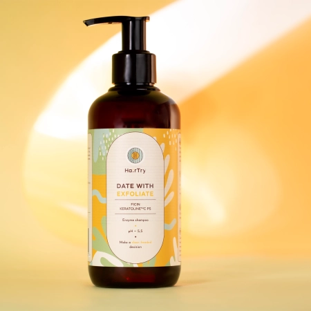 HairTry - Date With Exfoliate - Șampon enzimatic - 500 ml