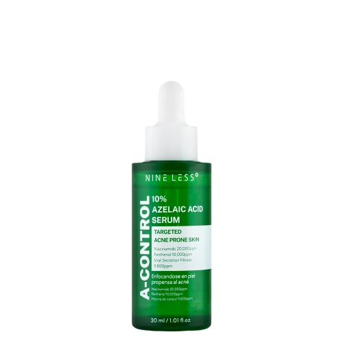 Nine Less - A-Control 10% Azelaic Acid Serum - Ser cu 10% acid azelaic - 30ml