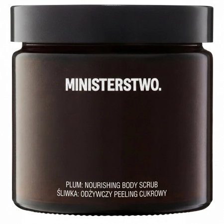 Ministerstwo Dobrego Mydła - Peeling zaharos hrănitor - Prună - 300 g