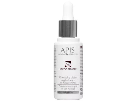 Apis - Professional - O picătură de relaxare - Oriental Smoothing Oil for Face Massage - Ulei de masaj facial Oriental Smoothing - 30ml