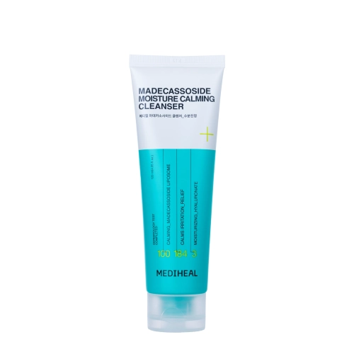 Mediheal - Madecassoside Moisture Calming Cleanser - Spumă calmantă de curățare pentru față cu madecassoside - 120ml