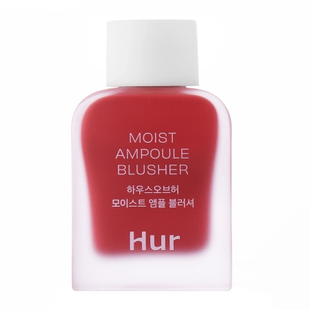 House of Hur - Moist Ampoule Blusher - Fard lichid hidratant - 02 Deep Plum - Mini - 10ml