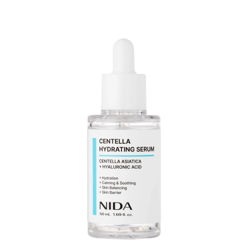 NIDA - Centella Hydrating Serum - Ser hidratant și calmant pentru față - 50 ml